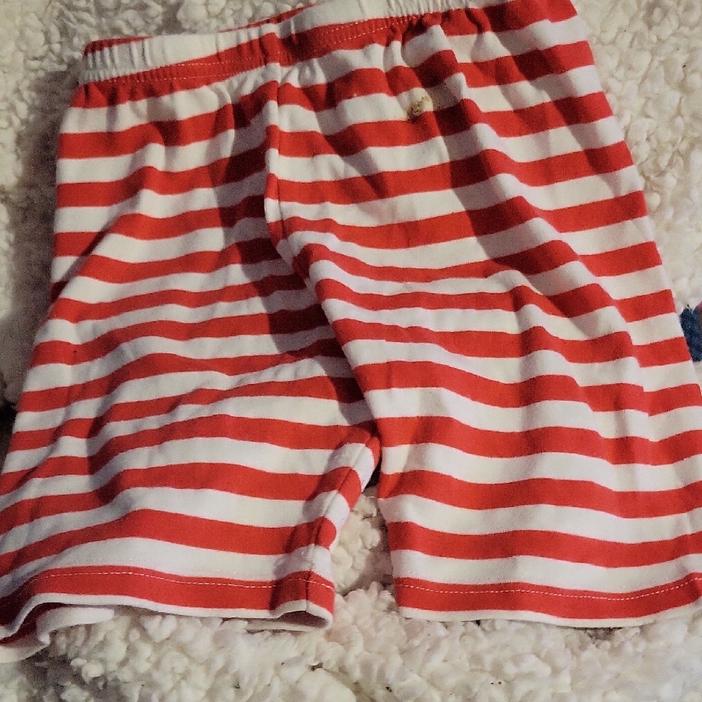 Gymboree Red and White Striped Kids Shorts